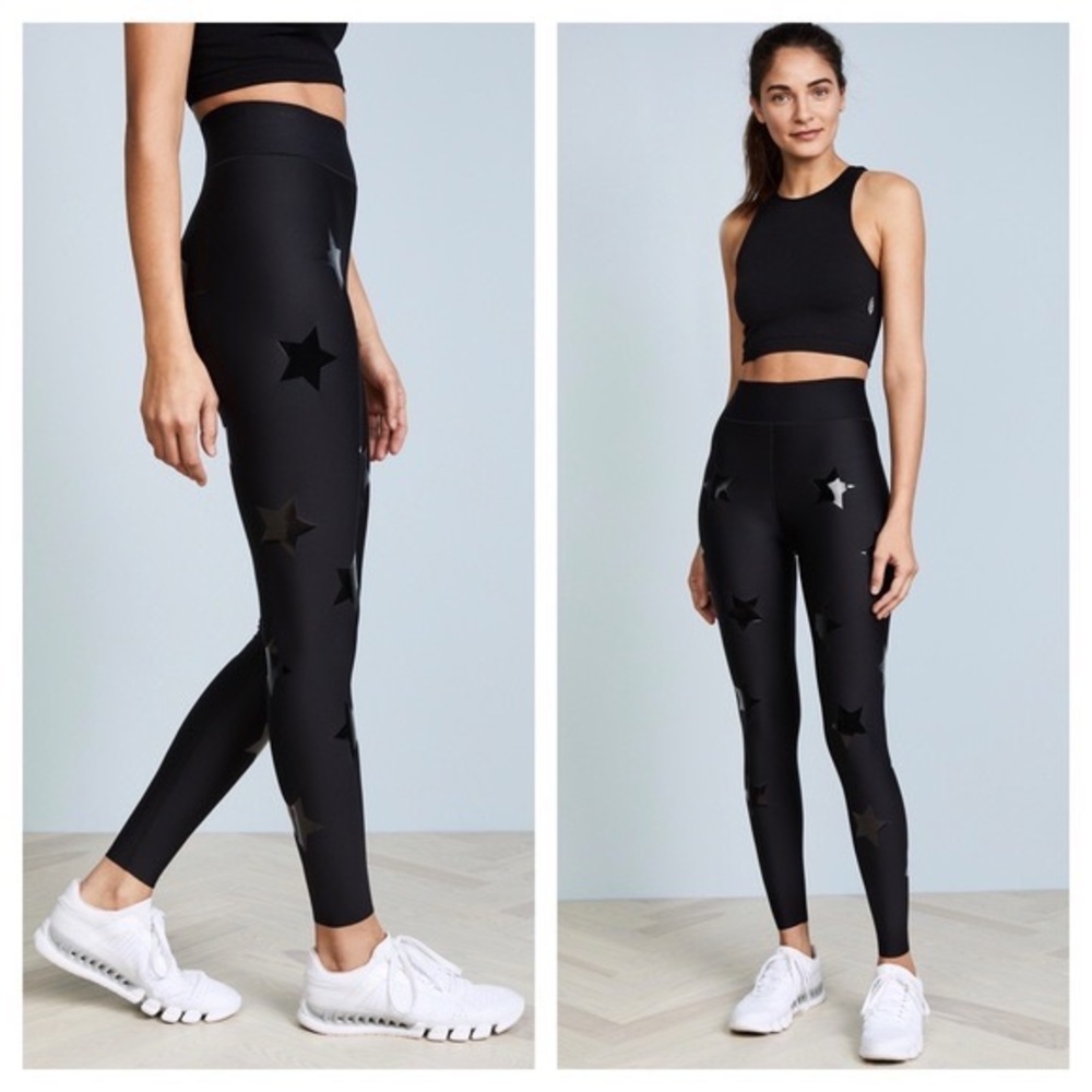 ULTRACOR Lux Knockout Star-Print Ankle Leggings
